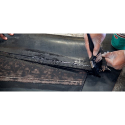 Стикування стрічки транспортерної гумовотканної методом холодної вулканізації- з виїздом до замовника