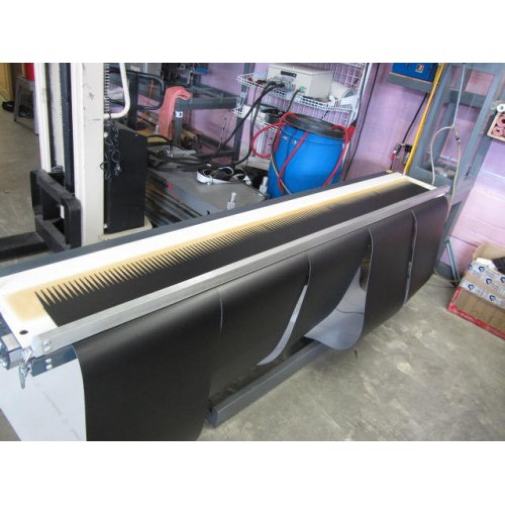 Стикування стрічки транспортерної PVC (ПВХ), PU (ПУ) гарячою вулканізацією